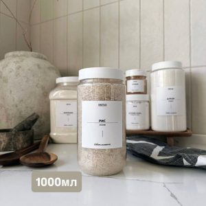 Ємність 1л з білою кришкою