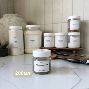 Ємність 0.2л з білою кришкою
